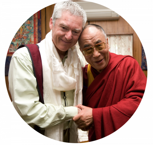 His Holiness the Dalai Lama and Alan Wallace